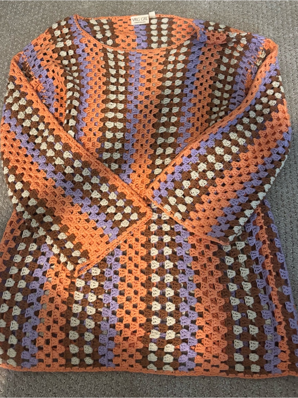 VRH GRL crochet dress sz XS - Picture 4 of 4